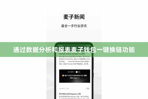 通过数据分析和报表麦子钱包一键换链功能