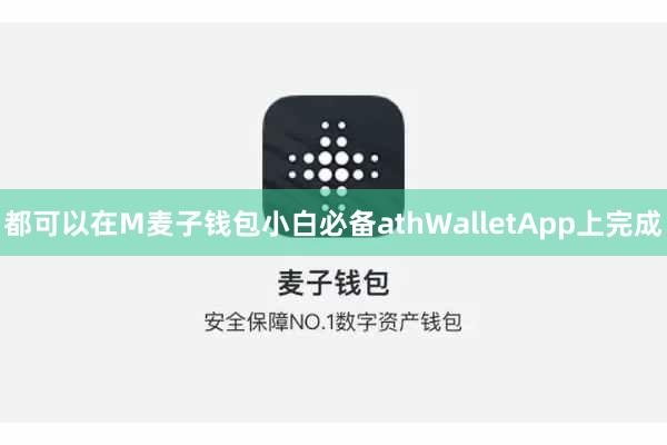都可以在M麦子钱包小白必备athWalletApp上完成
