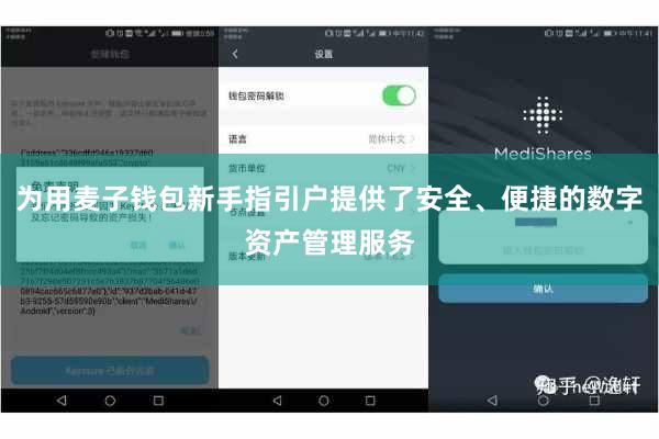 为用麦子钱包新手指引户提供了安全、便捷的数字资产管理服务