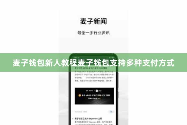 麦子钱包新人教程麦子钱包支持多种支付方式