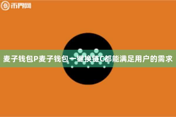 麦子钱包P麦子钱包一键换链C都能满足用户的需求